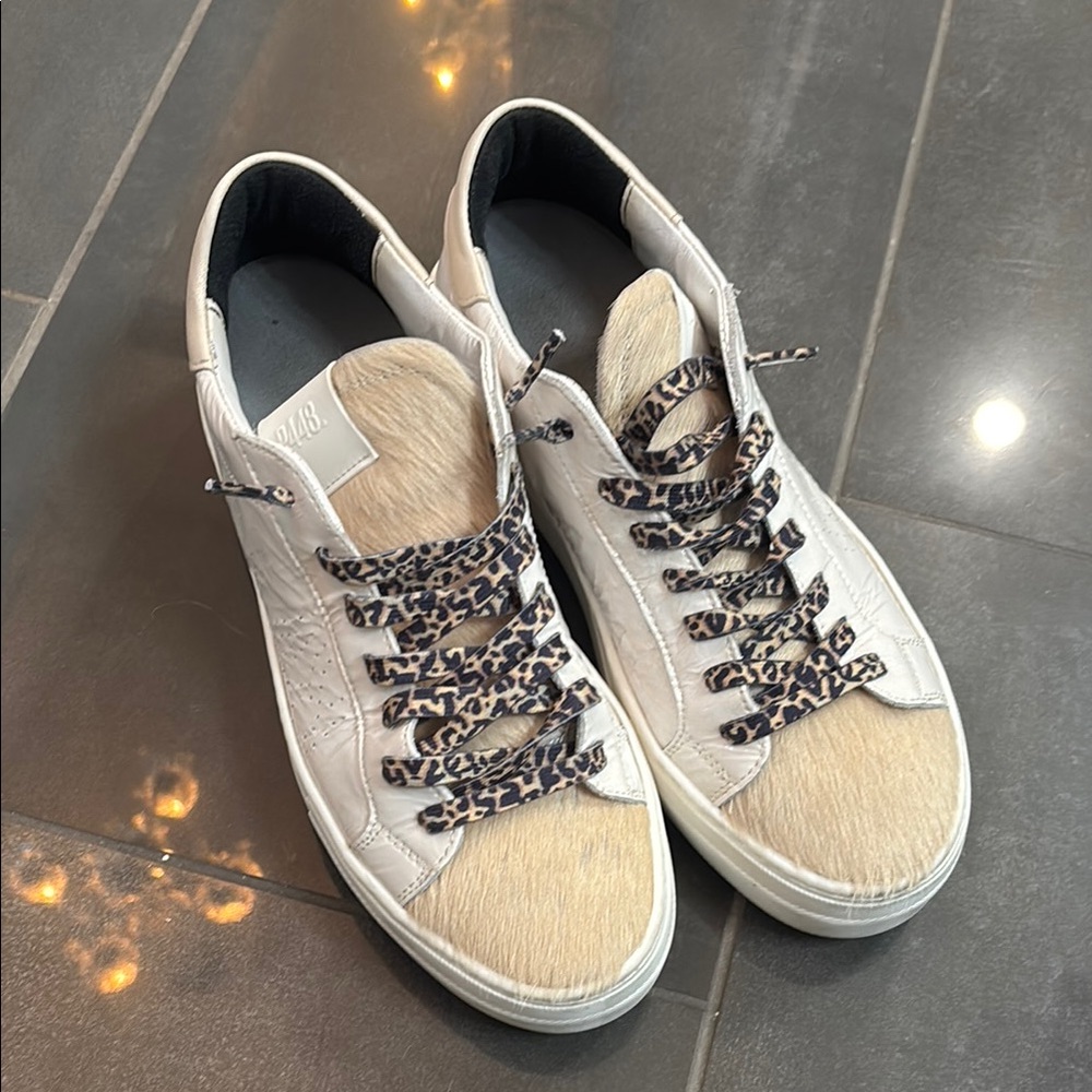 P448 pony hair sneakers